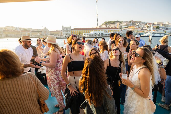 Lisbon: Sunset on board with music & drinks - From Praça do Comércio to Alfama: Lisbon’s core from the Tagus