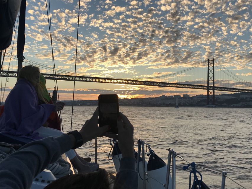 Lisbon: Sunset Sailing Cruise with Wine - A typical 2-hour timeline: from boarding to sunset glow