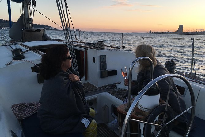 Lisbon Sunset Sailing Tour with White or Rosé Wine and Snacks - MAAT and the riverfront between old power and new design