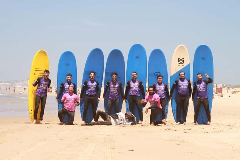 Lisbon: The Surf Instructor - surf lessons with transfer - From Lisbon city center to the beach: Van pickup that keeps it easy
