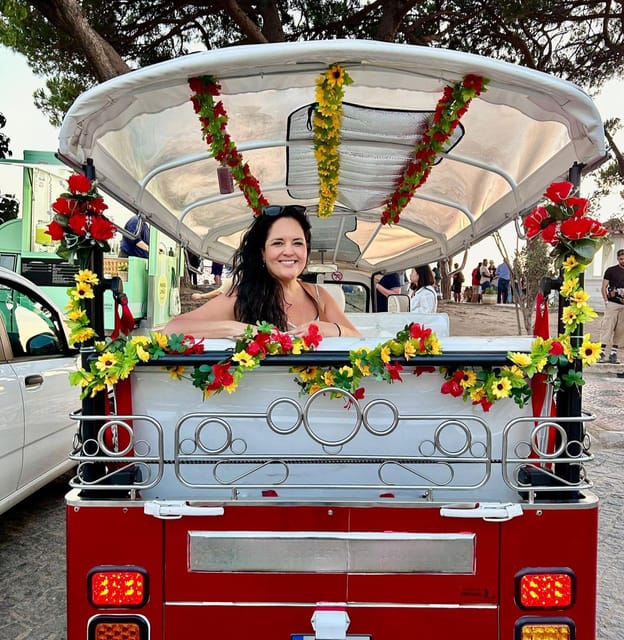 Lisbon Tour With Tuktuk - Castelo energy: Santo António and the ride up