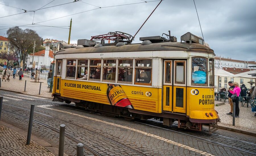 Lisbon: Tram 28 Entry Ticket & Audio Guide with 24-Hour Pass - Where to start: Rossio Square in front of Dom Pedro IV