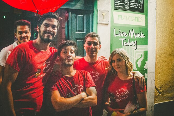 Lisbon Wild Pub Crawl - The guides make the difference: Manu, Tiago, Mar, Leticia, and Raffy