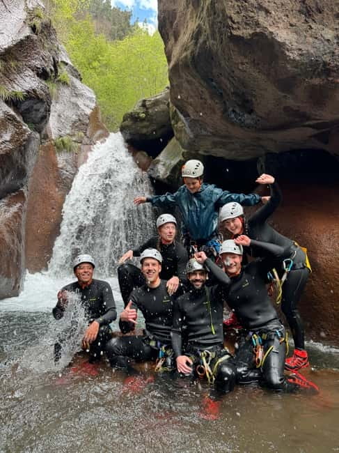 Madeira Canyoning For Beginners Nun's Valley Level 2 - Walking in along the levada before you rappel