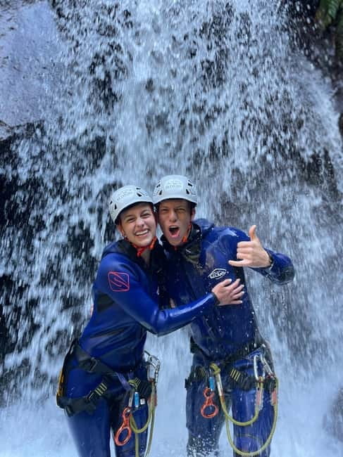 Madeira Canyoning For Beginners Nun's Valley Level 2 - Optional jumps and waterfall-style water fun