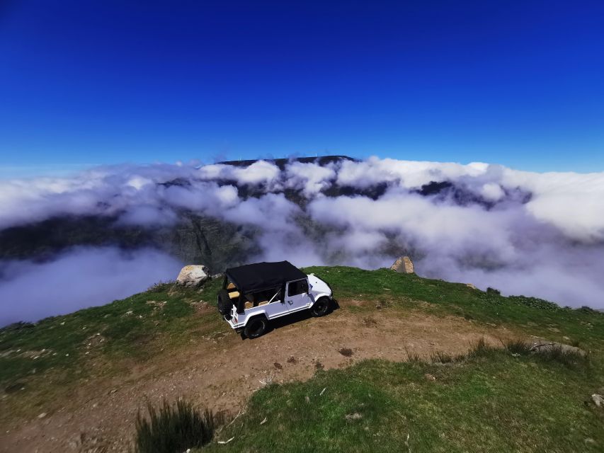Madeira: Full-Day Jeep Tour, Natural Pools, Seixal & Fanal - São Vicente and Seixal: Black Sand and a Breather on the North Coast