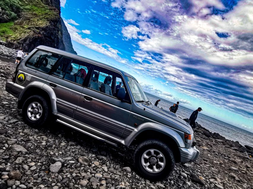 Madeira: Full-Day Jeep Tour, Natural Pools, Seixal & Fanal - Ribeira da Janela: Waterfall Views and the Sky Swing Area