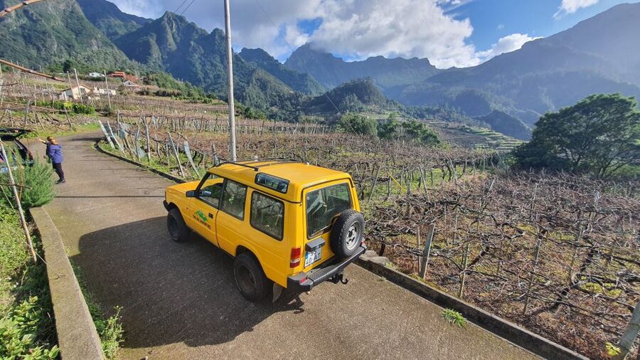 Madeira: Full-Day Jeep Tour with Guide and Pickup - São Vicente by the sea: vineyards, green slopes, and real island rhythm