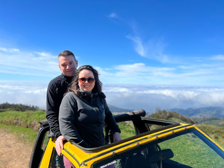Madeira: Full-Day Jeep Tour with Guide and Pickup - Véu da Noiva and Seixal: waterfall pause and a beach people talk about