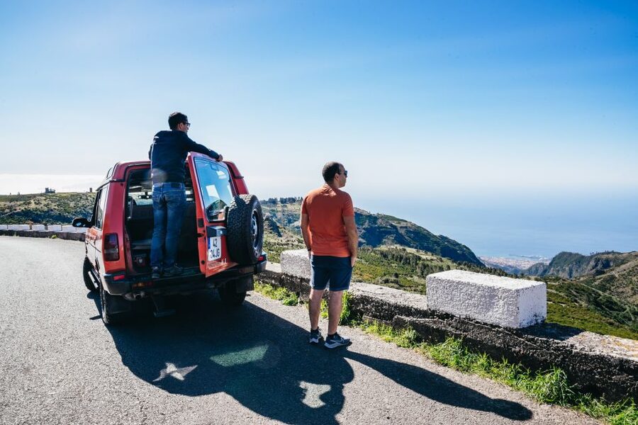 Madeira: Half-Day Pico Areeiro Jeep Tour - Getting picked up and riding comfortably in a 4x4