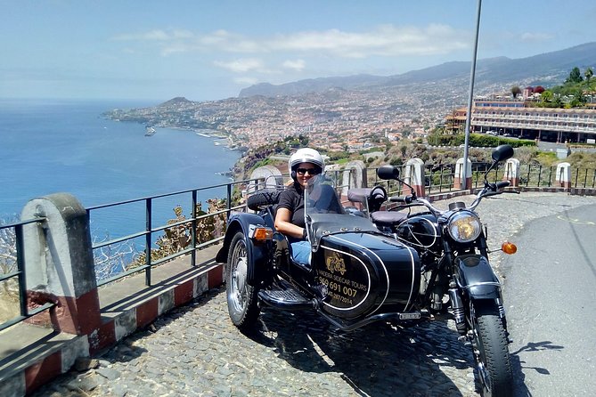 Madeira Sidecar Adventure – Old West Road (1 or 2 Persons) - The West Side in a Motorcycle Sidecar: faster, closer, more fun