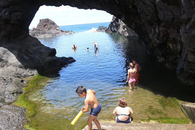 Madeira West Porto Moniz pools - Enchanted Terraces Fanal Unesco - Ribeira da Janela Viewpoints: Windows, Cliffs, and Fast Photo Stops