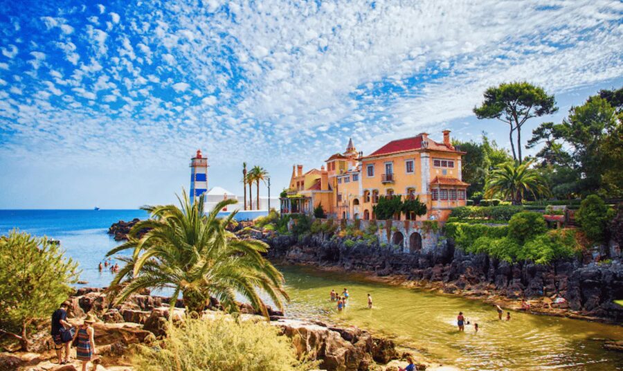 Magical Day Trip: Pena Palace, Sintra, CaboDa Roca & Cascais - Boca do Inferno and Cascais: seaside elegance with cliff drama