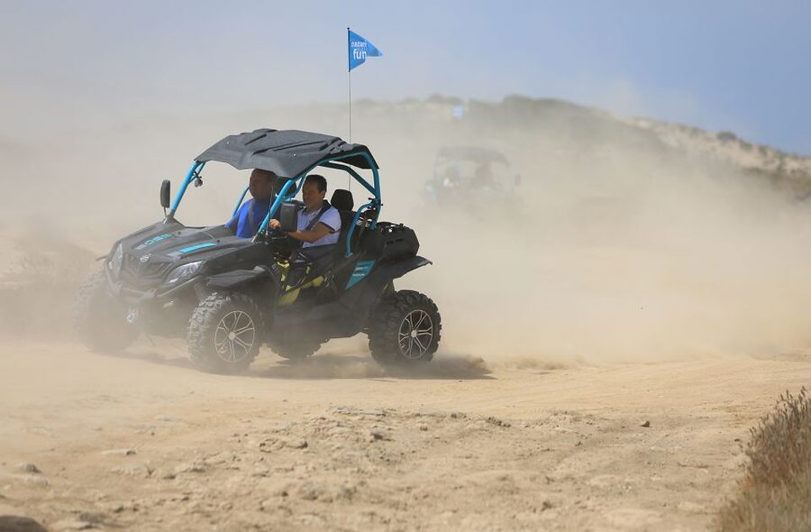 Nazaré: 4x4 Buggy Tour with Guide - Meeting Nazaré Water Fun and Getting Setup Right