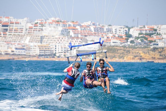 Parasailing from Albufeira Marina by Boat - Safety and crew style: the real value here