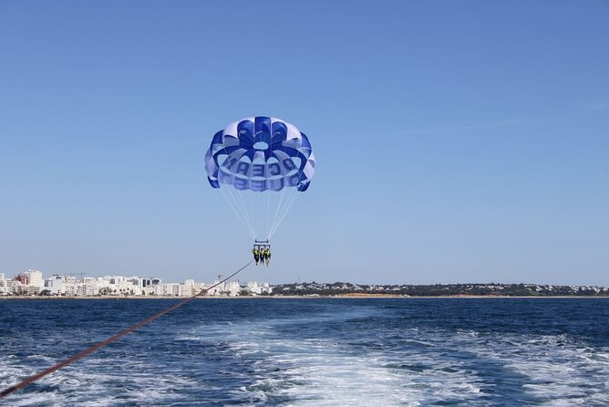 Parasailing from Vilamoura Marina - Vilamoura Marina launch point: quick check-in, easy start
