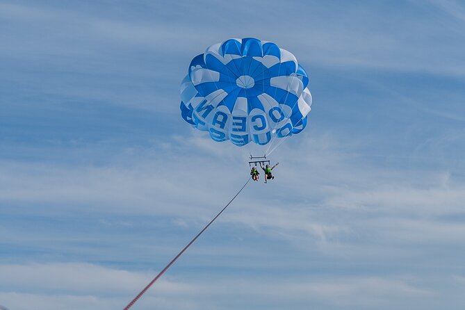 Parasailing from Vilamoura Marina - Safety and staff personality: Captain Henrique, Ricardo, Miguel, and Zara