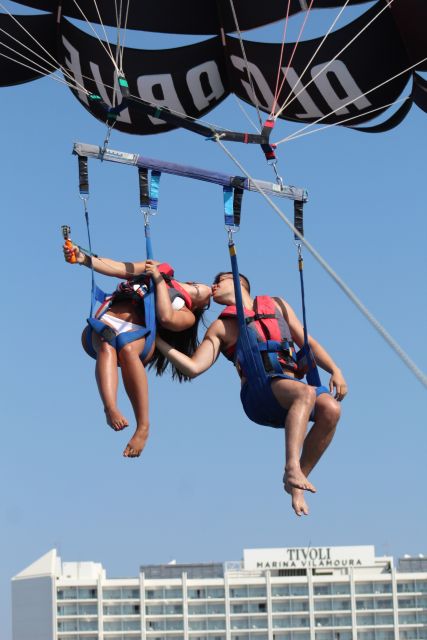 Parasailing Vilamoura - The Atlantic Toe Dip: The Moment People Talk About