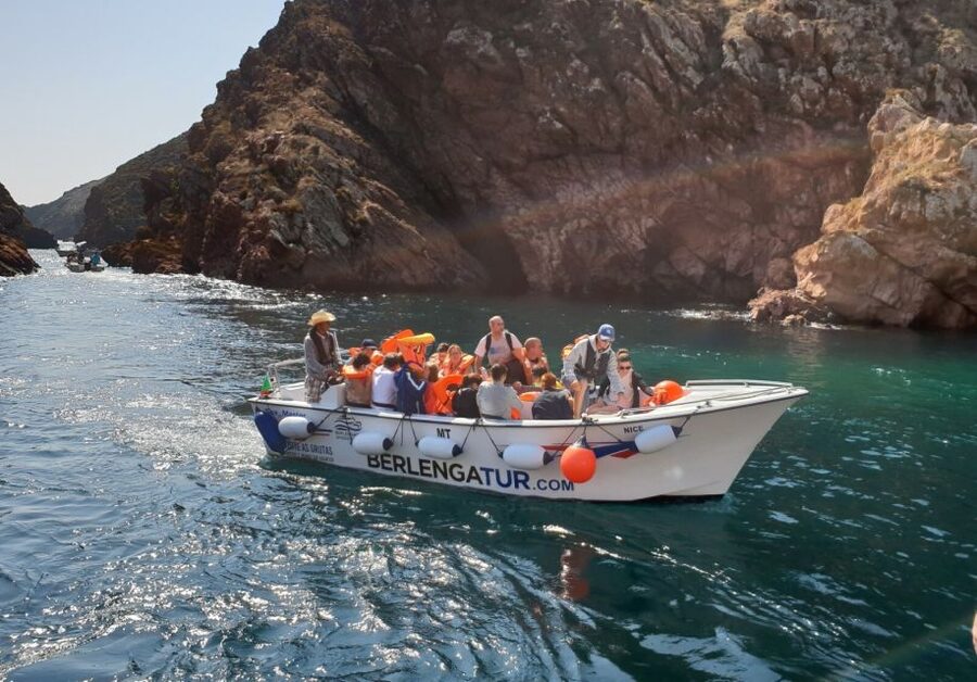 Peniche: Berlengas Roundtrip and Glass-Bottom Boat Cave Tour - The 2-hour island window: fort views, steep paths, and a real walk
