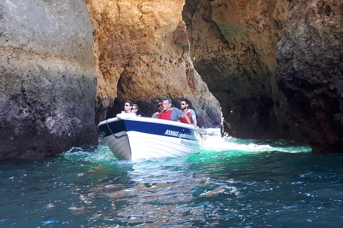 Ponta da Piedade Grotto Tour in Lagos, Algarve - Praia do Camilo: a stairway beach and the rock tunnel you can walk through