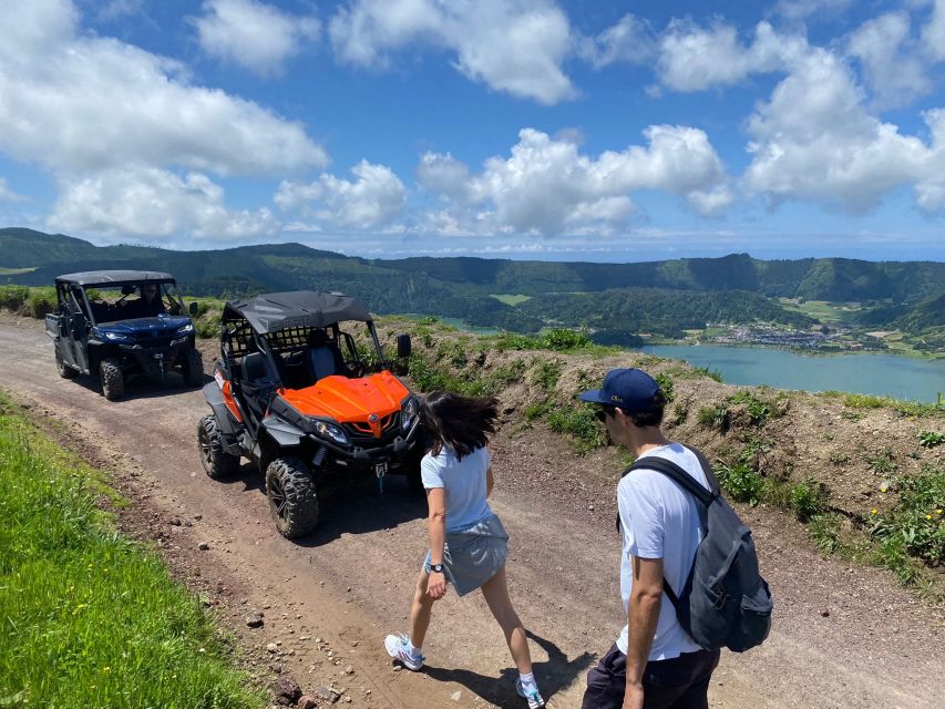 Ponta Delgada: São Miguel Buggy Tour Around Sete Cidades - Mirador do Cascalho and Aqueduto do Carvão: your first stops make it real