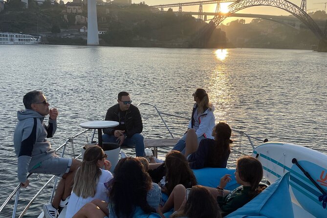 Port : 6 Bridges Cruise With Sunset option & Port wine - Drinks and conversation: why the crew makes this tour feel personal