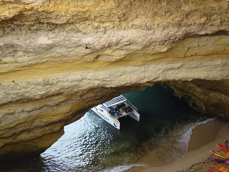 Portimão: Benagil Caves & Golden Coast Eco Catamaran Tour - Where the solar catamaran fits into your Algarve day