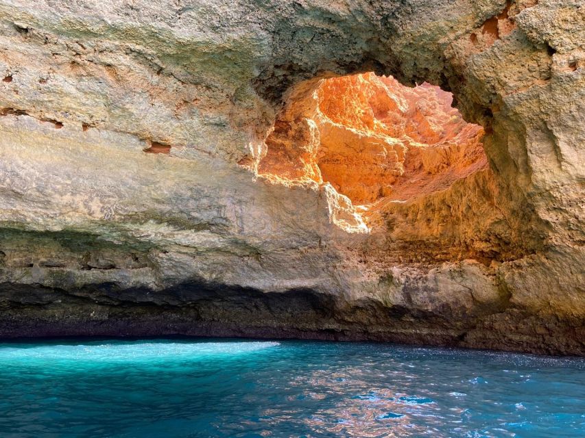 Portimão: Benagil Sea Caves Speedboat Adventure Tour - Carvoeiro and Algar Seco: cliffs and boat-only viewpoints