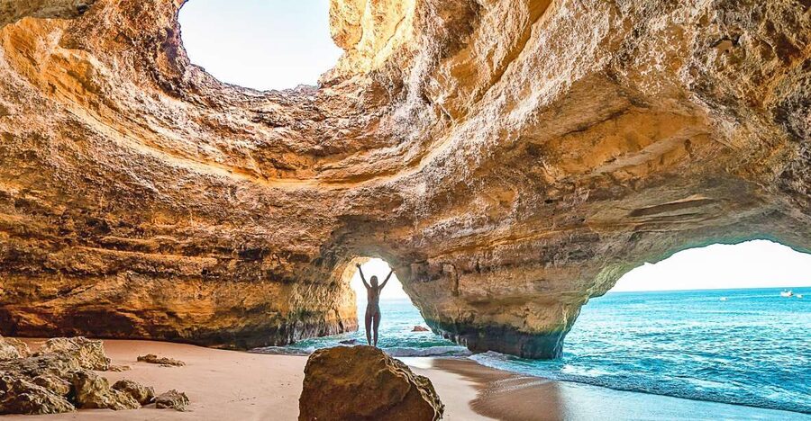 Portimão: Carvalho & Marinha Beach, Benagil Cave Boat Tour - The rest of the coastline, what the quick pass-by spots add