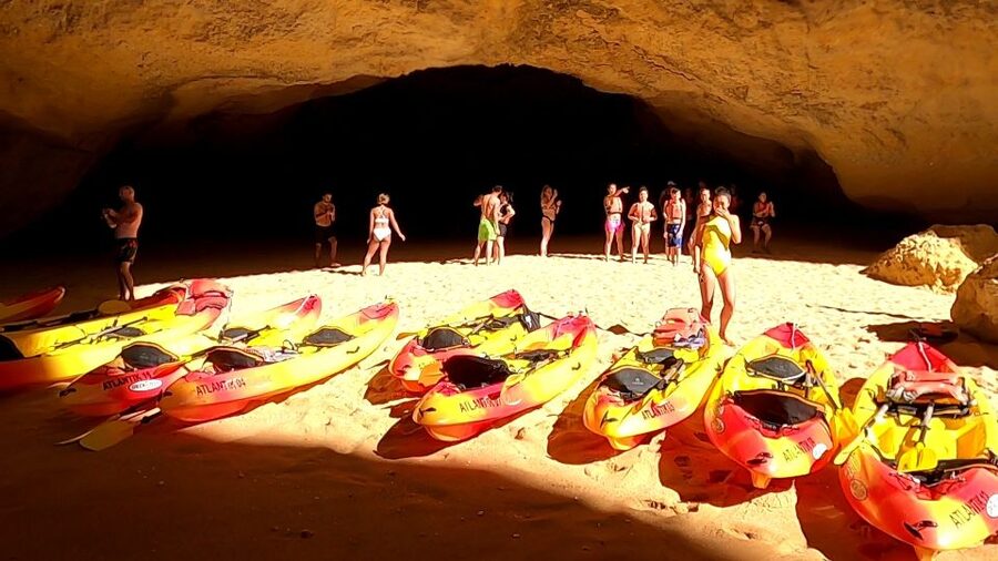 Portimão: Kayak Tour of Benagil Caves - The Benagil Sea Cave and other stop points: picture time, then back on the water
