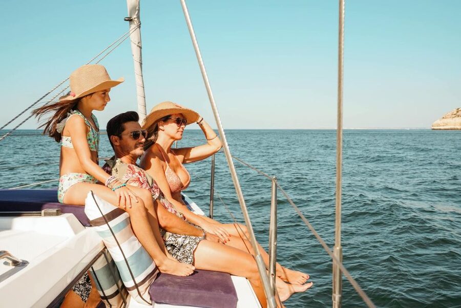 Portimao: Luxury Sail-Yacht Cruise with Sunset Option - Portimão Marina Setup and What the Crew Does First