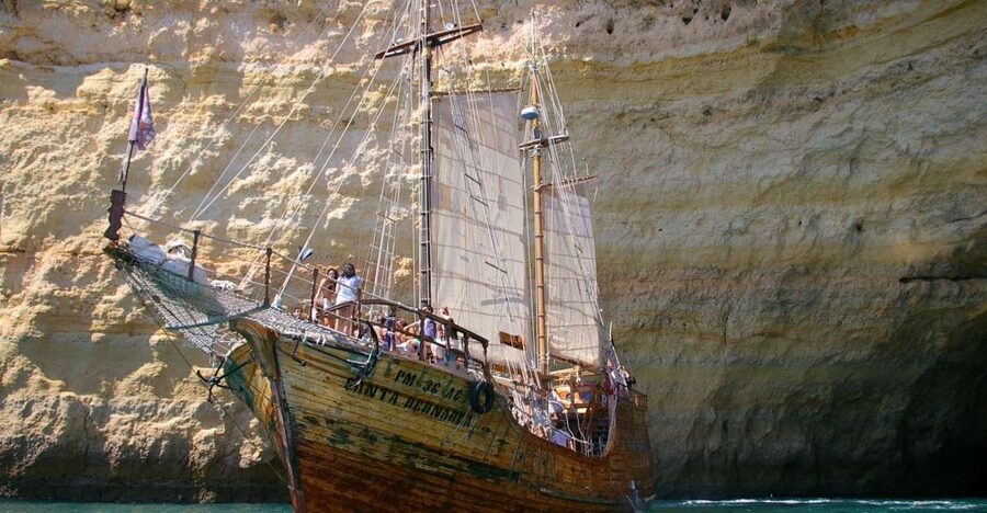 Portimão: Pirate Ship Cave Cruise - Portimão’s Santa Bernarda: where the pirate cruise starts