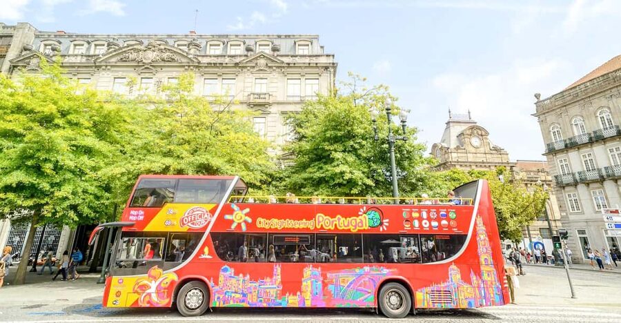 Porto: City Sightseeing Hop-On Hop-Off Bus Tour - Red Line: the big sightseeing spine, from classics to Ribeira
