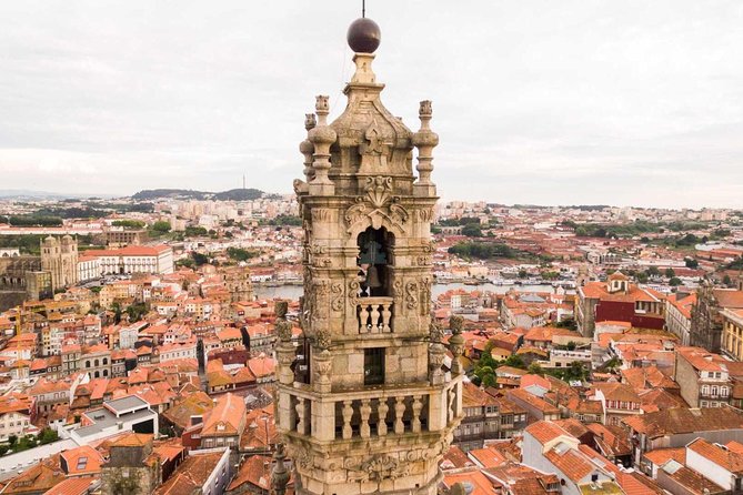Porto Full Day City Tour Wine Tasting and Six Bridges Cruise - Clérigos Church and Tower area: baroque power by Nicolau Nasoni