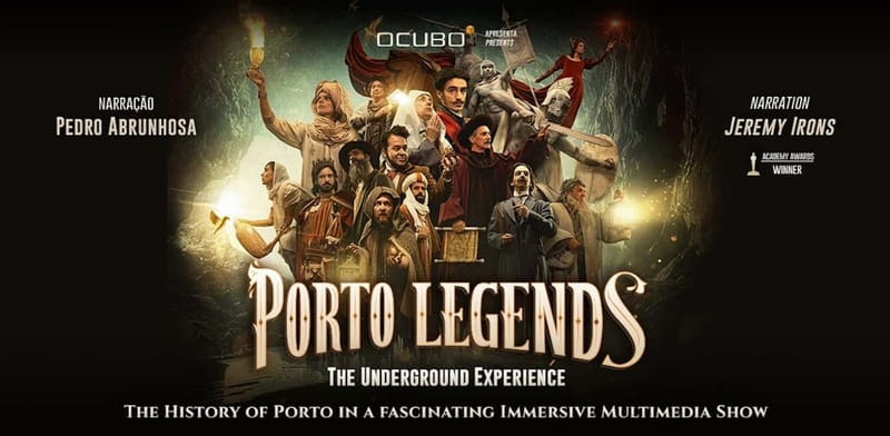 Porto Legends – The Underground Experience - Best timing for a rainy day in Porto