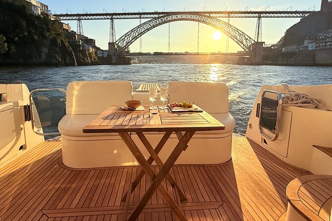 Porto: Luxury Yacht Cruise with Wine Tasting & Snacks - Key highlights you’ll feel from the start