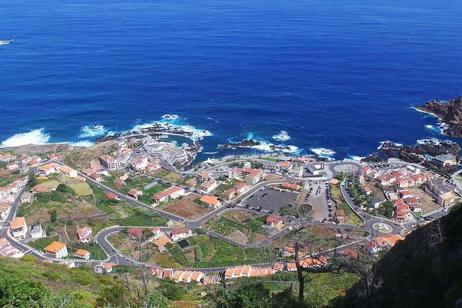 Porto Moniz, Seixal, Fanal Forest, Cliff Skywalk in Open Roof 4X4 - Cabo Girão skywalk: the glass-floor edge over the sea
