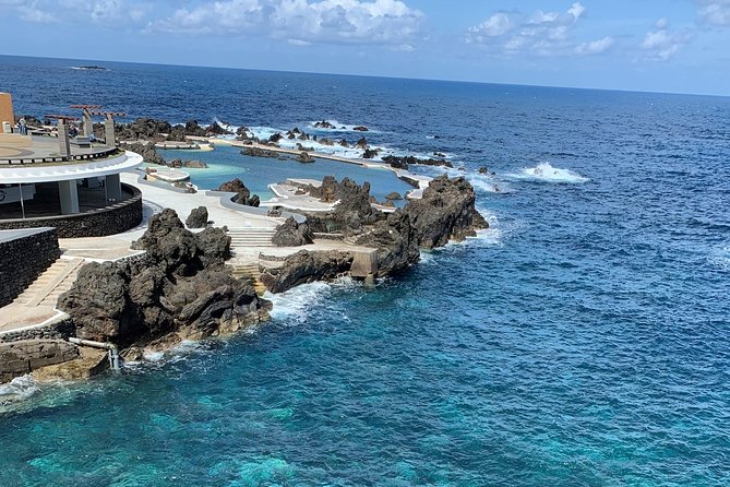 Porto Moniz, Seixal, Fanal Forest, Cliff Skywalk in Open Roof 4X4 - Vereda do Fanal: centenary trees in the Laurissilva Forest
