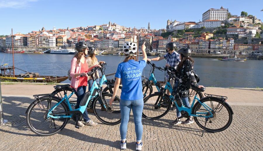 Porto: Riverside Panoramic E-Bike Tour - Parque da Cidade do Porto, two parks, lakes, birds, and actual downtime