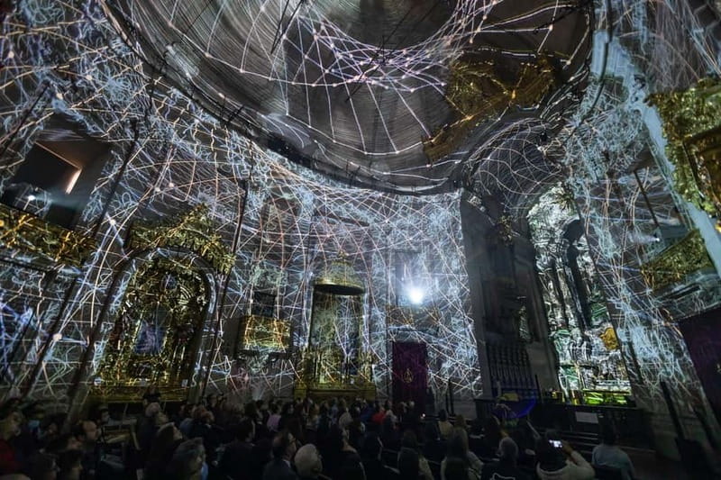 Porto: Spiritus Multimedia Show Entry Ticket - Finding your seat for the full 360º effect