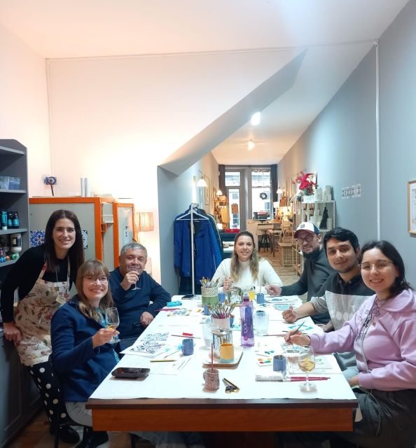 Porto: Tile Painting and Cocktails in Downtown Porto - Why This Workshop Works So Well in Porto’s Center