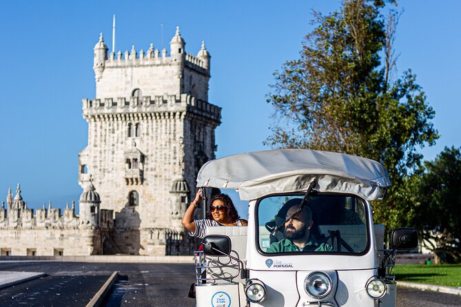 Private Half-Day Eco Tuk Tuk Tour in Lisbon - Pickup at Hard Rock Cafe, small group flow, and what the ride feels like