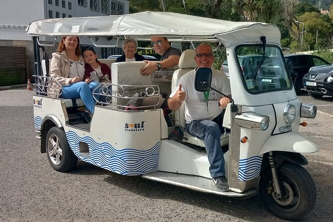 Private Tour Sintra, Palaces and Mountain Tuk Tuk(2 to 6 people) - Castelo dos Mouros from the outside: fortress position and Muslim foundation