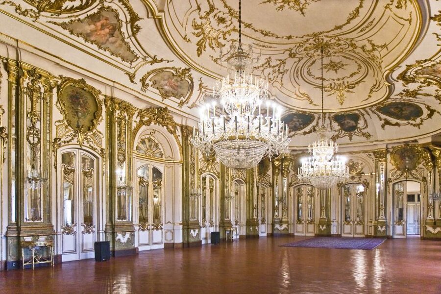 Queluz National Palace & Gardens Ticket - The Throne Room and Pedro IV’s Bedroom Details That Command Attention