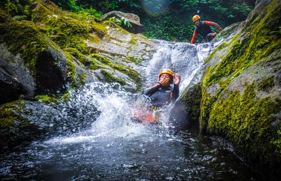 Sao Miguel: Caldeiroes Canyoning Experience - Photos and Videos Turn the Day Into Real Memories