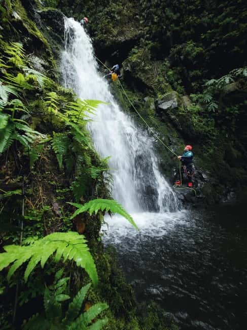 São Miguel: Level 1 Canyoning in Ribeira dos Caldeirões - Level 1 canyoning: what beginner-friendly means in real terms