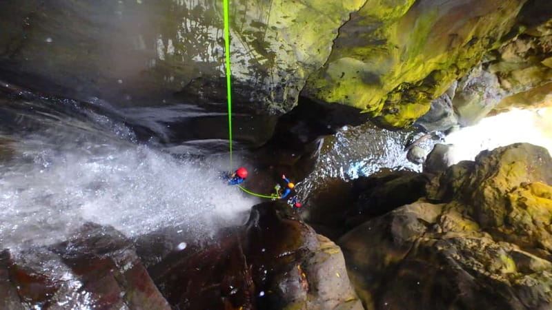 Sao Miguel: Ribeira dos Caldeiroes Canyoning Experience - Ribeira dos Caldeirões canyoning: what you are really doing
