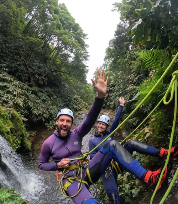 São Miguel: WaterPark Canyoning Ribeira dos Caldeirões - Gear and what to bring so you enjoy it, not fight it