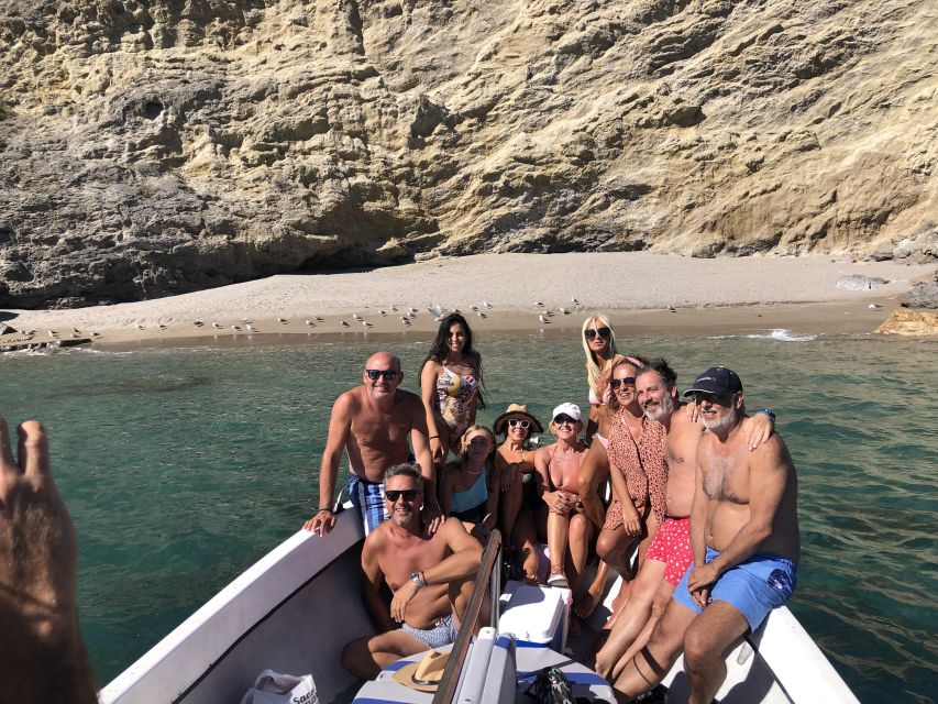 Sesimbra: Arrábida Beaches & Caves Boat Tour with Snorkeling - Near Cabo Espichel: caves, cliffs, and the Baleeira Beach wine stop