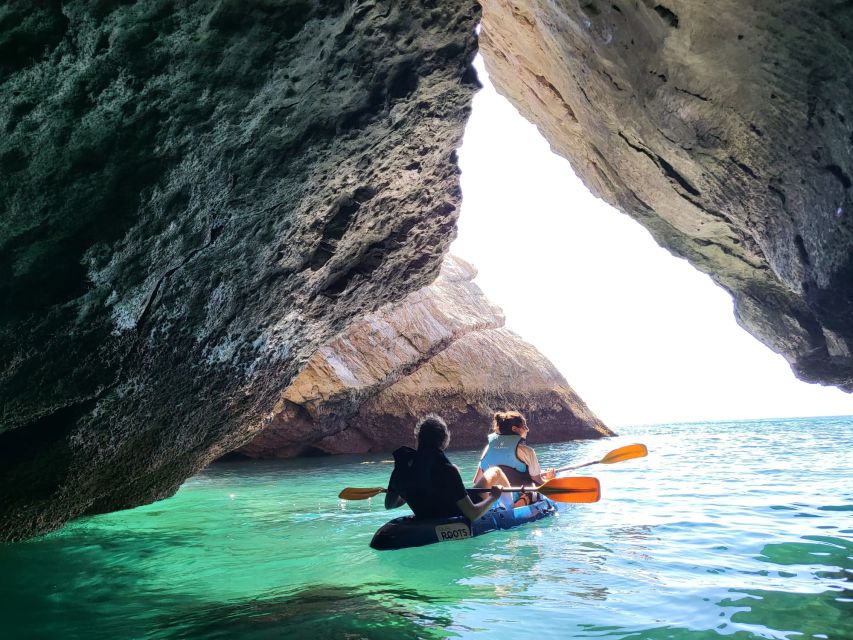 Sesimbra: Arrabida Natural Park & Caves Guided Kayaking Tour - The Arrábida Natural Park paddle: caves, coves, and wildlife vibes